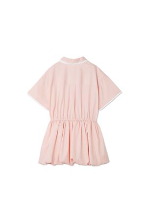 Abito baloon in popeline rosa FENDI KIDS | JFB865AEXZF1UL9
